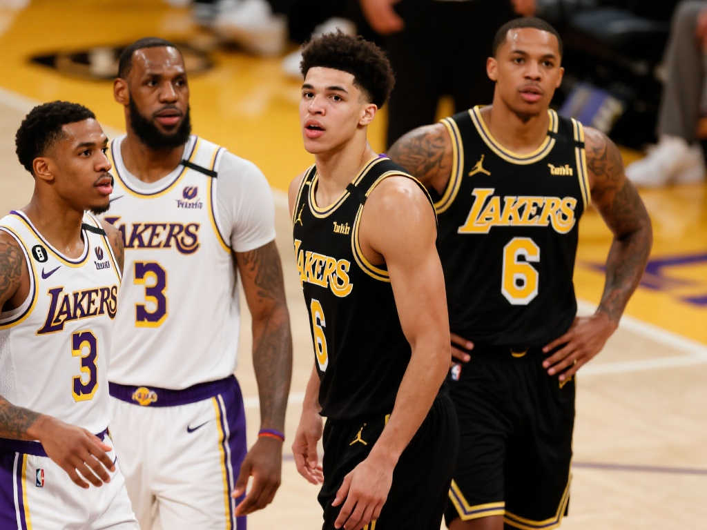 湖人6战5胜强势反弹：里夫斯崛起成第三巨头？